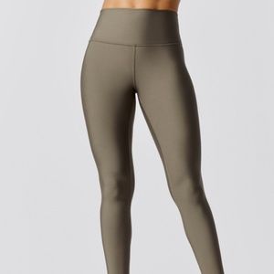 High-waist leggings in Olive